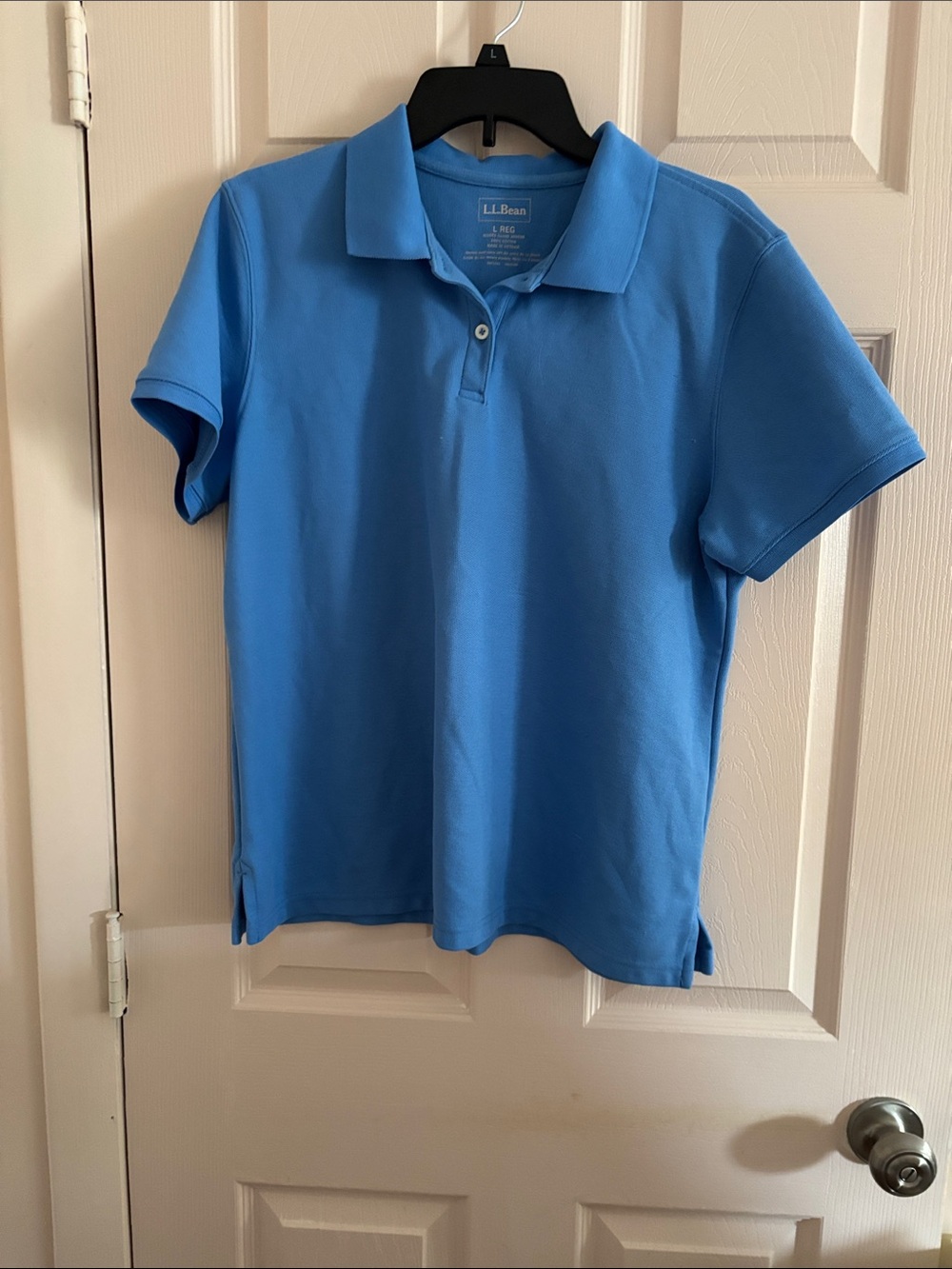 L.L. Bean Women’s Sky Blue Polo Shirt